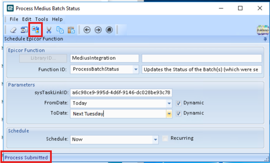 Process Batch Status Functional Guide | Resource Centre - JPGAL